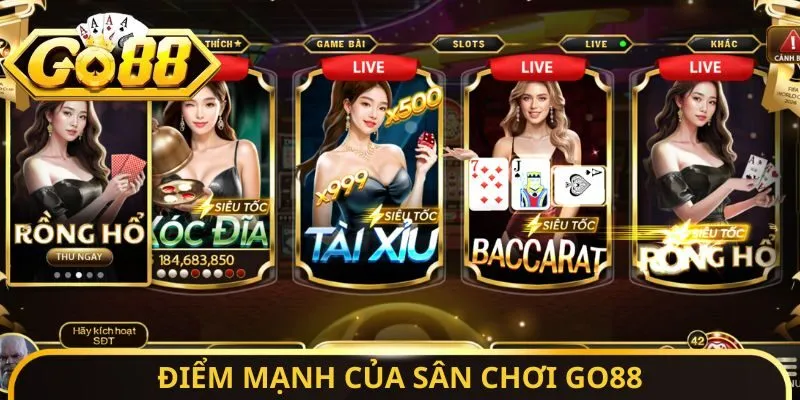 Go88 - Cổng Game Bài Đổi Thưởng Đáng Trải Nghiệm 2026 17 Sunwin Điểm mạnh của sân chơi Go88