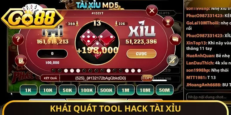Khái quát tool hack tài xỉu