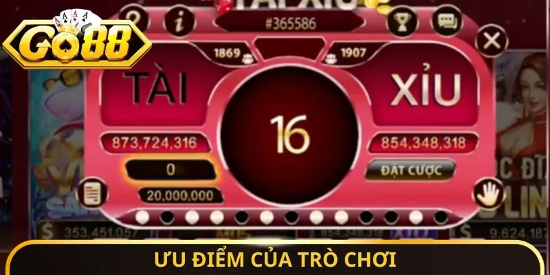 Ưu điểm của trò chơi